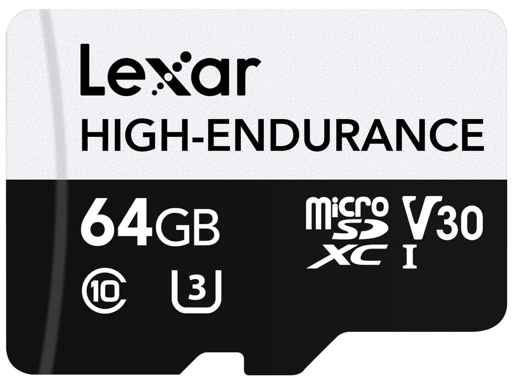 Lexar High Endurance MicroSDXC UHS I Classe 10 Neuf