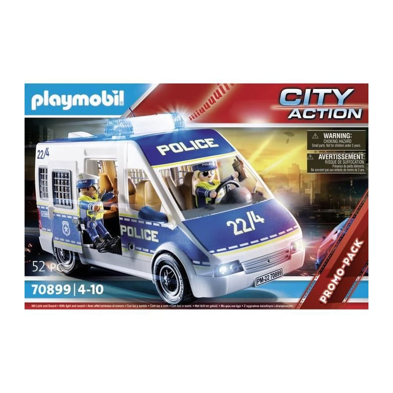 Playmobil 70899 Fourgon Police - vue 6