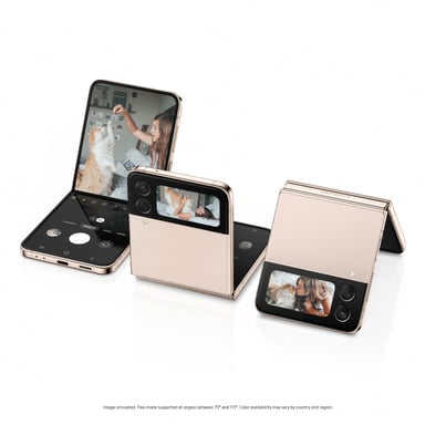 Galaxy Z Flip4 256 GB, oro rosa, desbloqueado