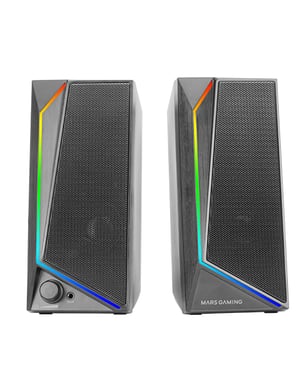 Mars Gaming MS72 altavoz Negro Alámbrico 15 W