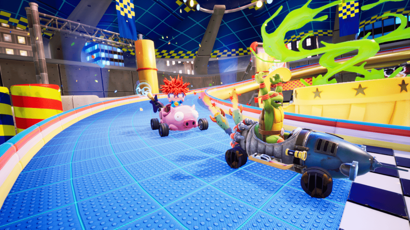 Nickelodeon Kart Racers 3 Slime Speedway 3 PS5 Neuf - vue 2