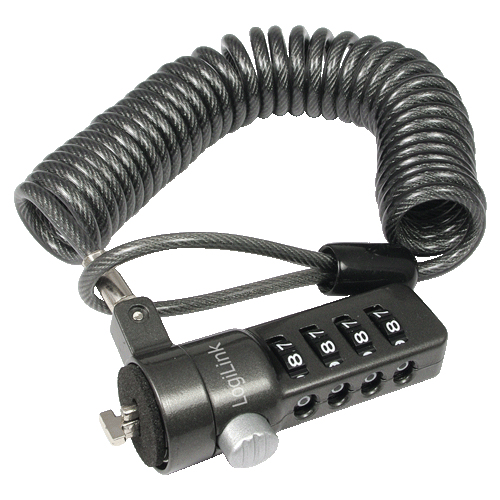 LogiLink Laptop Anti theft lock Câble de verr… - vue 2