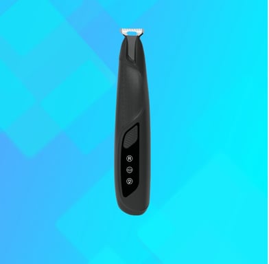 Tondeuse Électrique pour Animaux - Coupe Précise des Poils des Pattes, Oreilles et Zones Sensibles Black