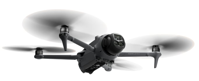 DJI Mavic 4 Pro 4 rotors Quadcoptère Gris - vue 3