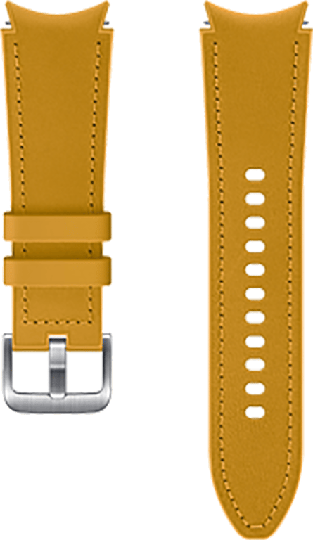 Bracelet Hybride en cuir pour G Watch 4 Classic 115mm, S/L Moutarde Samsung