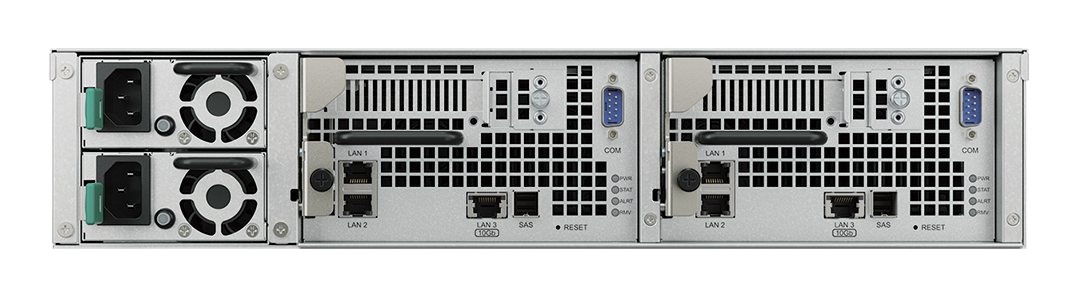 Synology UC3400 serveur de stockage NAS Rack 2 U Intel® Xeon® D D 1541 8 Go DDR4 0 To Neuf - vue 2