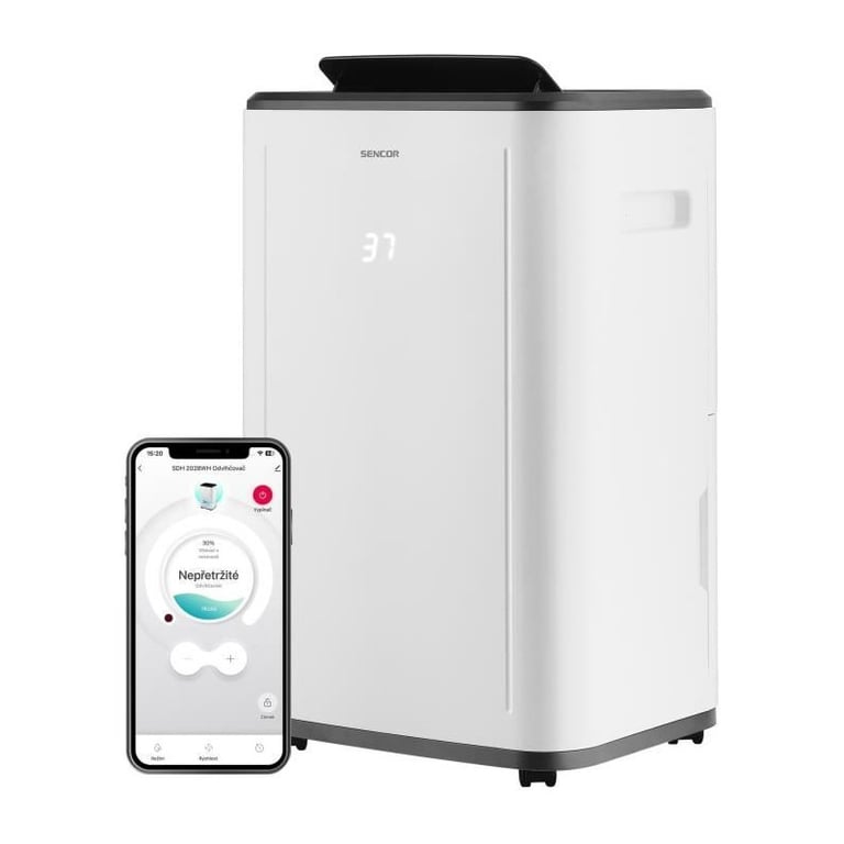 Déshumidificateur d'air portable SENCOR SDH 2028WH 20 L/jour 360 W Réservoir 6 L Blanc - Neuf