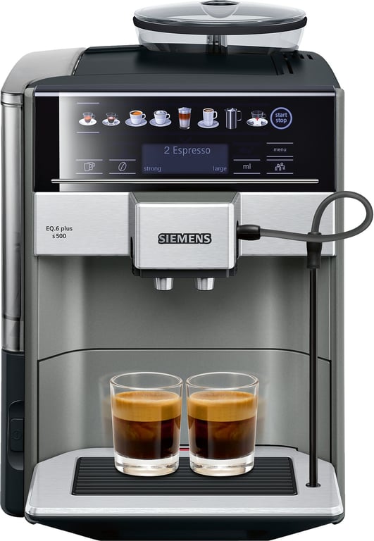 Siemens EQ.6 TE655203RW machine à café Entièrement automatique Machine à expresso 1,7 L - Neuf