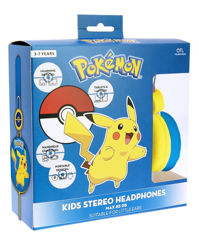 Casque audio Kidsafe Otl Pokémon Pikachu - vue 2