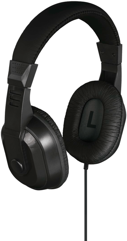 Casque TV HED4407, circum-aural, câble long, adaptateur 6,3 mm, noir