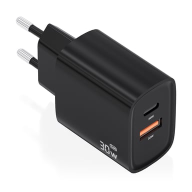 AISENS A110-0953 chargeur d'appareils mobiles Universel Noir Secteur Charge rapide Intérieure