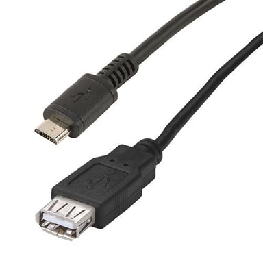 Câble Erard OTG Micro USB mâle vers USB-A femelle