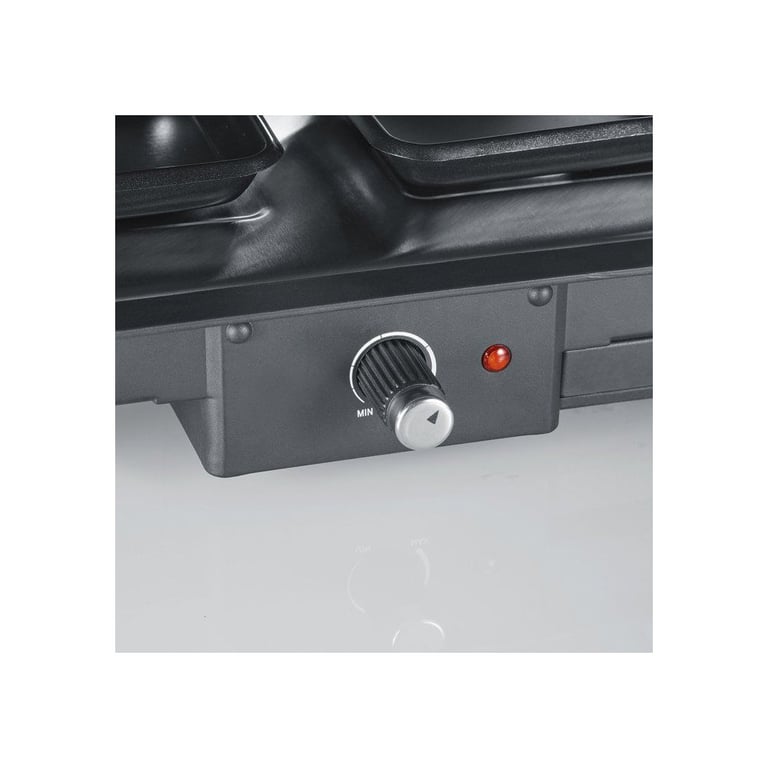 Raclette-grill Severin RG2374 avec pierre naturelle 8 personnes 1500 W Inox - Neuf