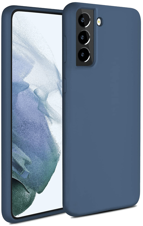 Coque Silicone Mat pour SAMSUNG Galaxy S21 Elegante Ultra Fine Protege Cameras