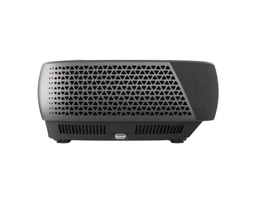 Pacchetto videoproiettore 120L9HA e console TV laser a lunghezza focale ultra corta e schermo Fresnel ALR da 120 pollici