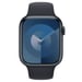 Accesorio inteligente para llevar puesto Apple MU2F3ZM/A Correa de fluoroelastómero negra