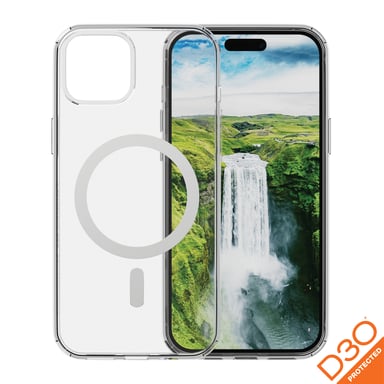 dbramante1928 Iceland Ultra D3O MS funda para teléfono móvil Transparente, Blanco