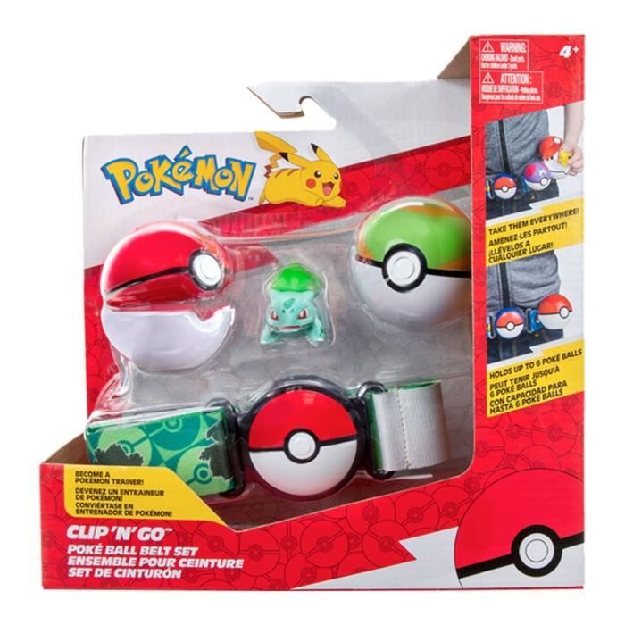 Ceinture BANDAI Pokémon Clip 'N' Go 1 ceinture 2 Poké Balls et 1 figurine Carapuce 5 cm - vue 7