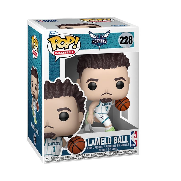 Figurine Funko Pop Basketball Hornets Lamelo Ball - vue 3