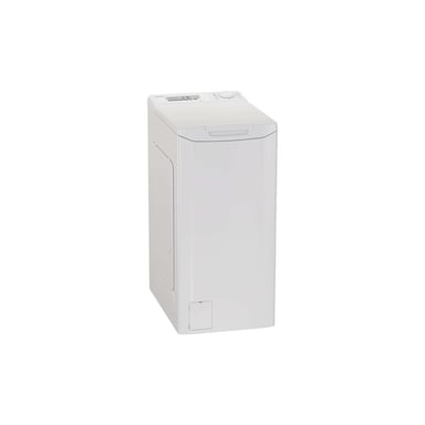 Lave-linge top Candy EYTC106L2-S 6 kg 1000 trs/min ProWash 100 écran LED Blanc