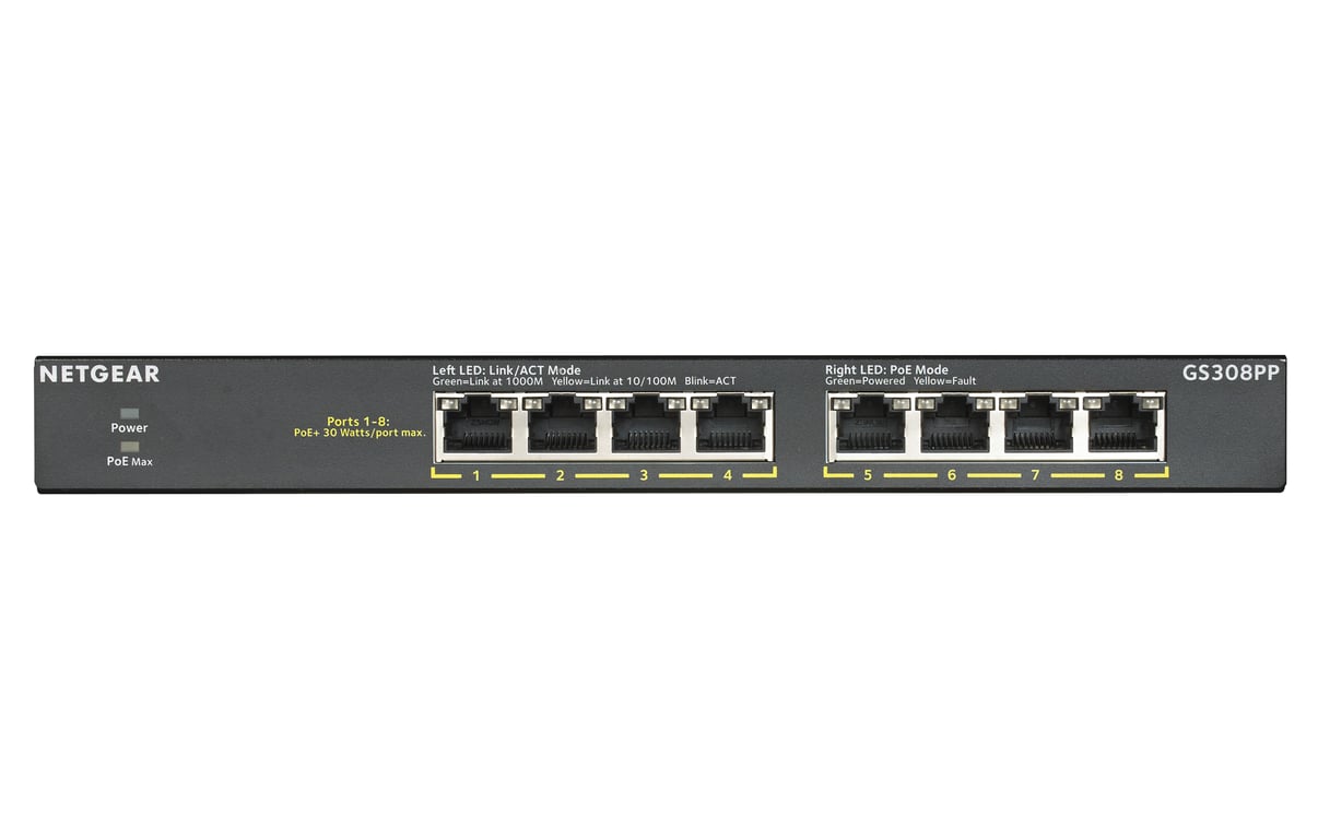 Netgear GS308EPP - vue 7
