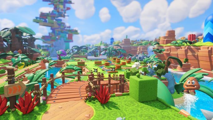 Mario + Rabbids Kingdom Battle (Código en caja) Juegos para Switch