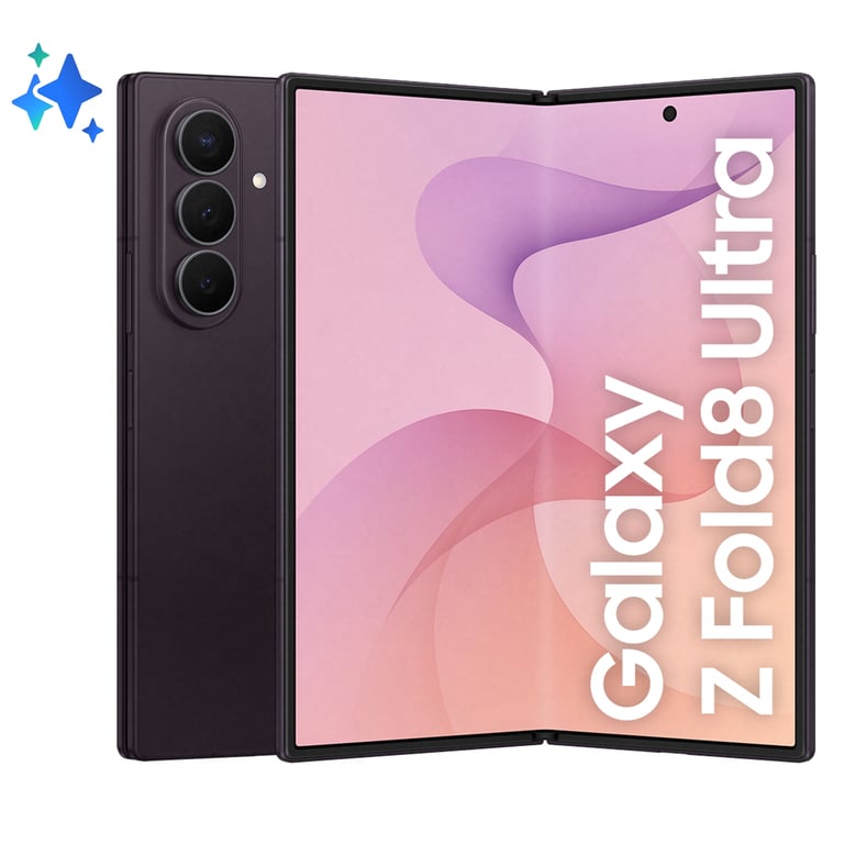Galaxy Z Fold8 Ultra (5G) 256 Go, Violet - Neuf