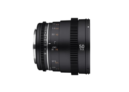 Samyang VDSLR 50 mm T1.5 MK2 MILC Cinema Lens Nero