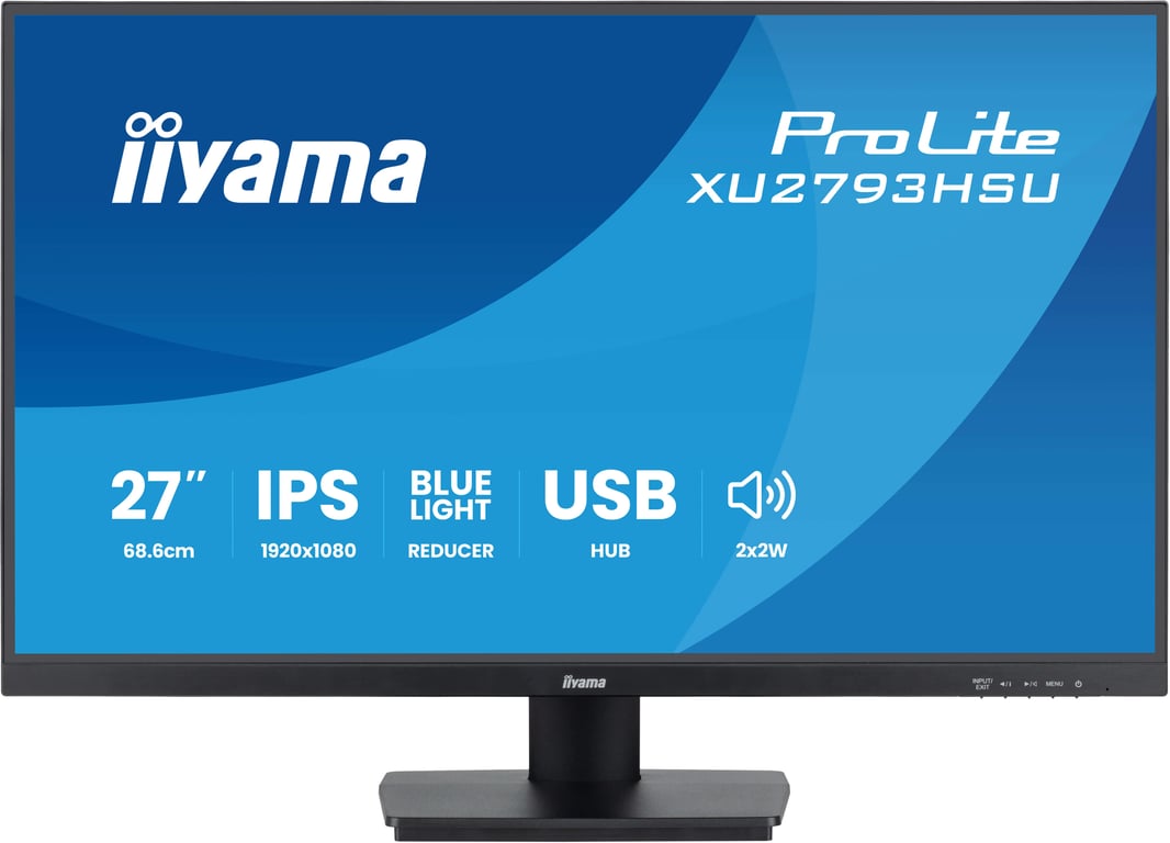 iiyama 27 LED ProLite XU2793HSU B7 - vue 3