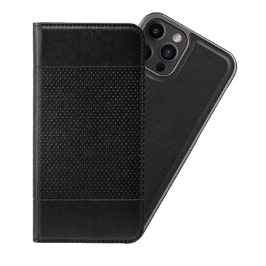 GEN 2.0 funda y carcasa magnética delgada 2 en 1 para Apple iPhone 12/12 Pro, Negro