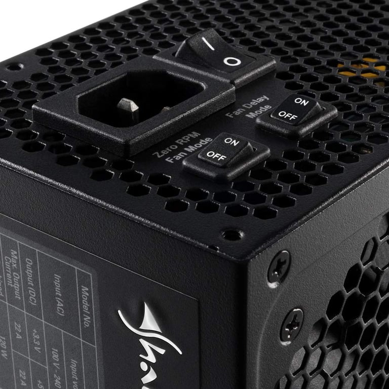 SilentStorm Cool Zero 850W - Alimentation PC, certifié 80 PLUS GOLD, modulaire - Neuf