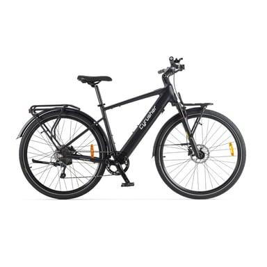 CYRUSHER Voyage Trekking E-Bike Motore 250W Batteria 36V 14Ah Pneumatici 27,5''