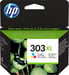 HP Cartouche d'encre trois couleurs 303XL grande capacité authentique
