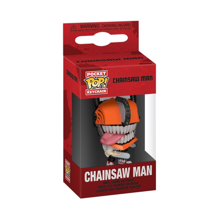 Figurine Funko Pop Keychain Chainsaw Man - vue 2