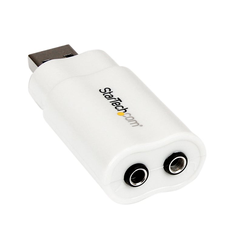 StarTech.com Carte son externe USB vers audio stéréo Adaptateur audio stéréo Neuf - vue 3