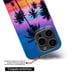 Funda de silicona - Compatible con Apple iPhone 17 Pro - diseño palmiers colores