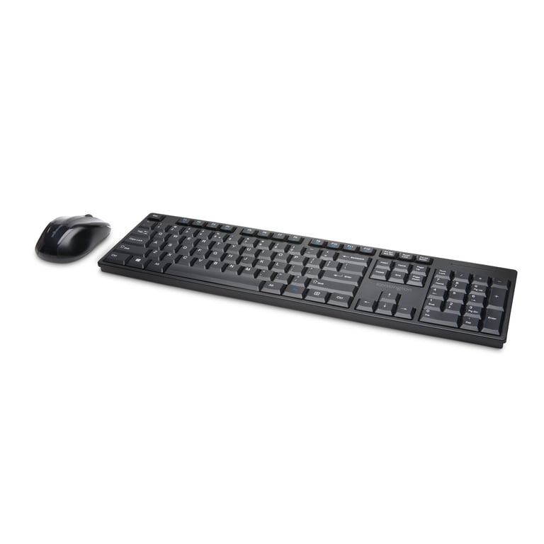 Kensington Pro Fit RF sans fil QWERTY Anglais Claviers Sans fil RF sans fil Clavier à membrane QWERTY incluse - vue 2