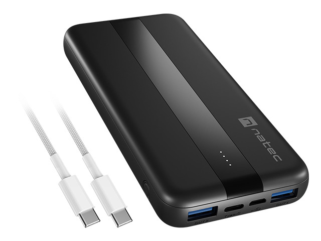 NATEC TREVI SLIM Q V2 Lithium Polymère LiPo 10000 mAh Neuf