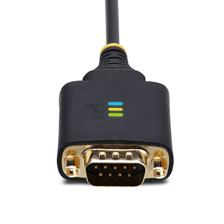 StarTech.com Adaptateur USB vers Série de 2 Ports de 60cm VisÉcrous DB9 Interchangeables COM Rétention Câble Convertisseur USB A vers DB9 RS232 FTDI Protection ESD Niveau 4 WindowsmacOSChromeOSLinux Neuf - vue 4