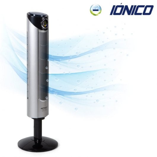 Ventilateur tour ionique oscillant Orbegozo TW 0850 Débit d'air puissant Affichage numérique Neuf - vue 2