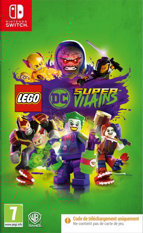 Lego DC : Supervilains code in a box SWITCH - vue 3