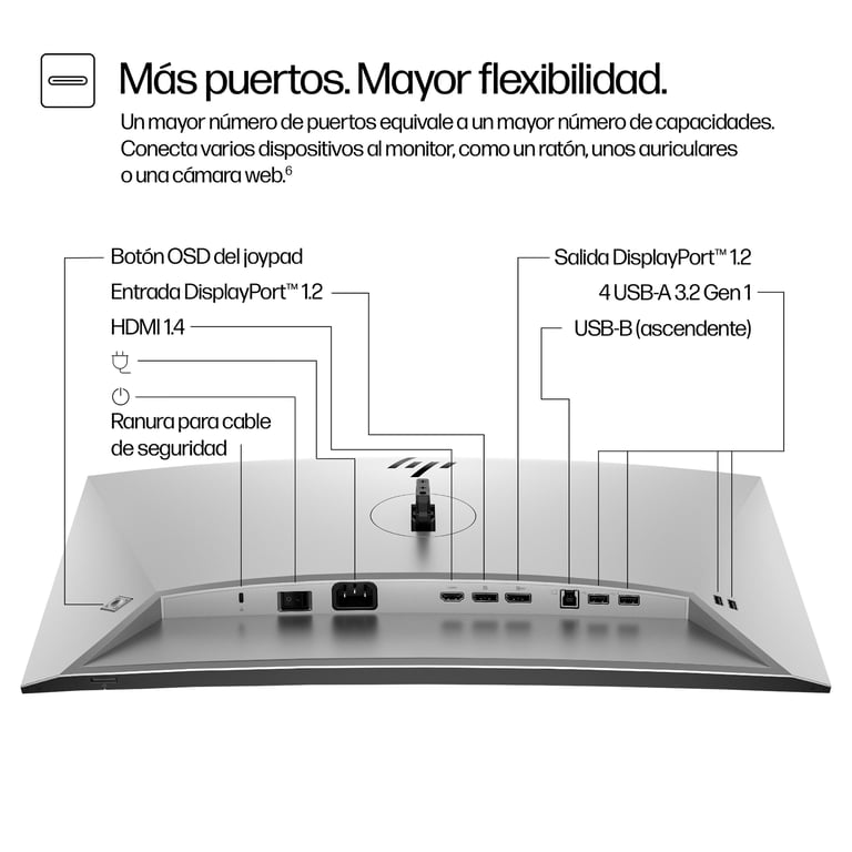 HP Écran WUXGA 24 pouces Série 7 Pro 724pn - vue 4