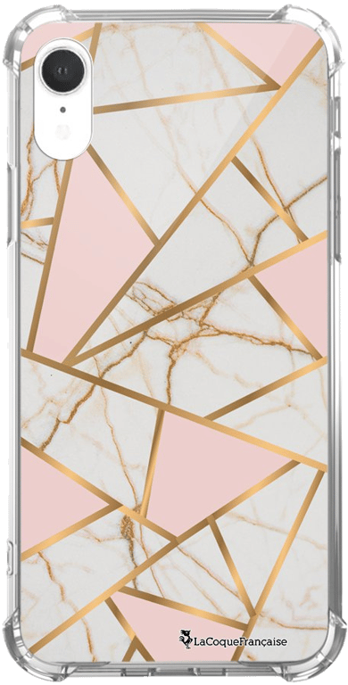 LaCoqueFrançaise Coque Apple iPhone XR anti-choc souple angles renforcés transparente Motif Marbre R