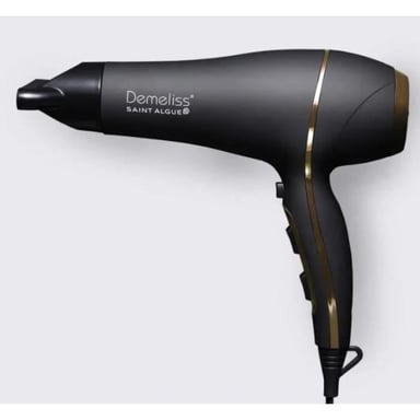 Secador de pelo - SAINT ALGUE - Demeliss ULTRA 2200W - 2 Velocidades, 3 Temperaturas - Tecnología Turmalina - Concentrador Incluido