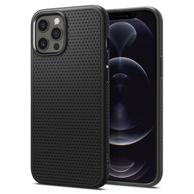 Spigen Liquid Air - iPhone 12 / 12 Pro, nero opaco