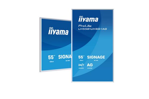 iiyama ProLite LH5581UHSG 1AG 55 écran LCD rétro éclairé par LED signalisation numérique avec lecteur multimédia SoC intégré 4K UHD 3840... - vue 3
