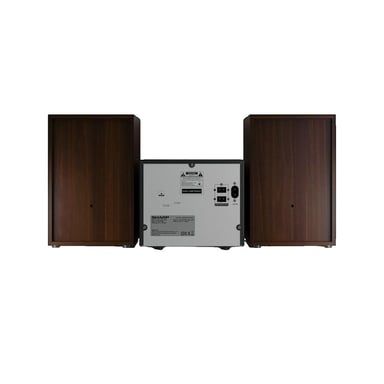 Système audio Sharp XL-B512(BR) 45 W Marron