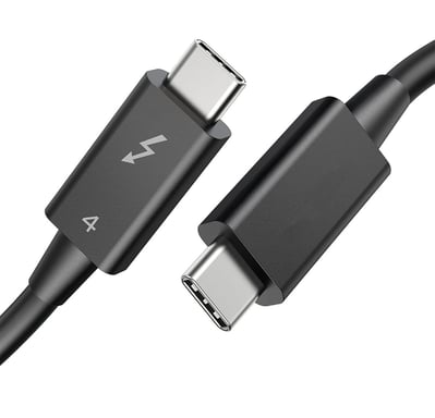 DLH DY-TU5385B cable USB 1 m USB C Negro