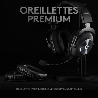 Cuffie da gioco wireless Logitech Pro X Lightspeed - Nero