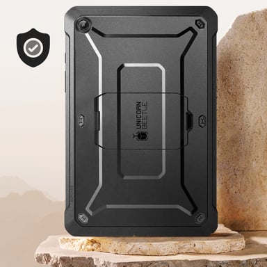 Coque Intégrale pour Samsung Galaxy Tab A9 Plus Antichoc avec Béquille Noir